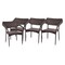 Flash Furniture Espresso PE Rattan Wicker Patio Dining Chair, 4PK 4-TT-TT002-ESP-GG - alternate 3